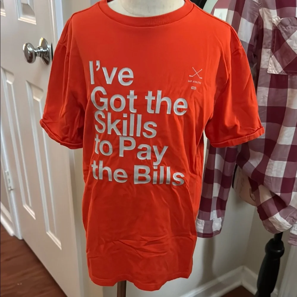 GAP Kids Graphic Orange Short Sleeve Tee Boys